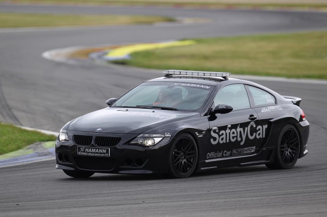 Petr Fulín řídí Safety Car