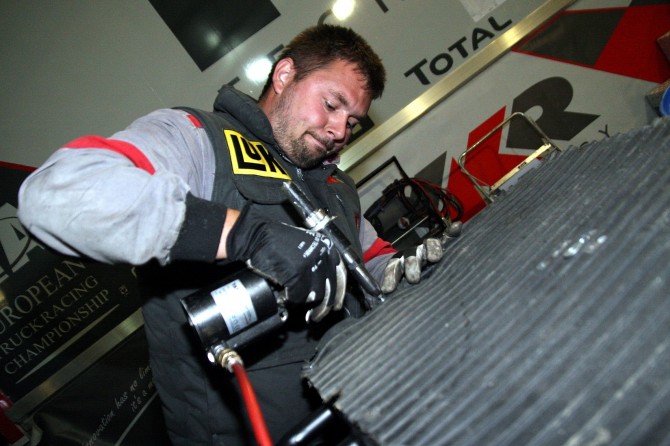 Jakub Čaněk, šéfmechanik MKR Technology